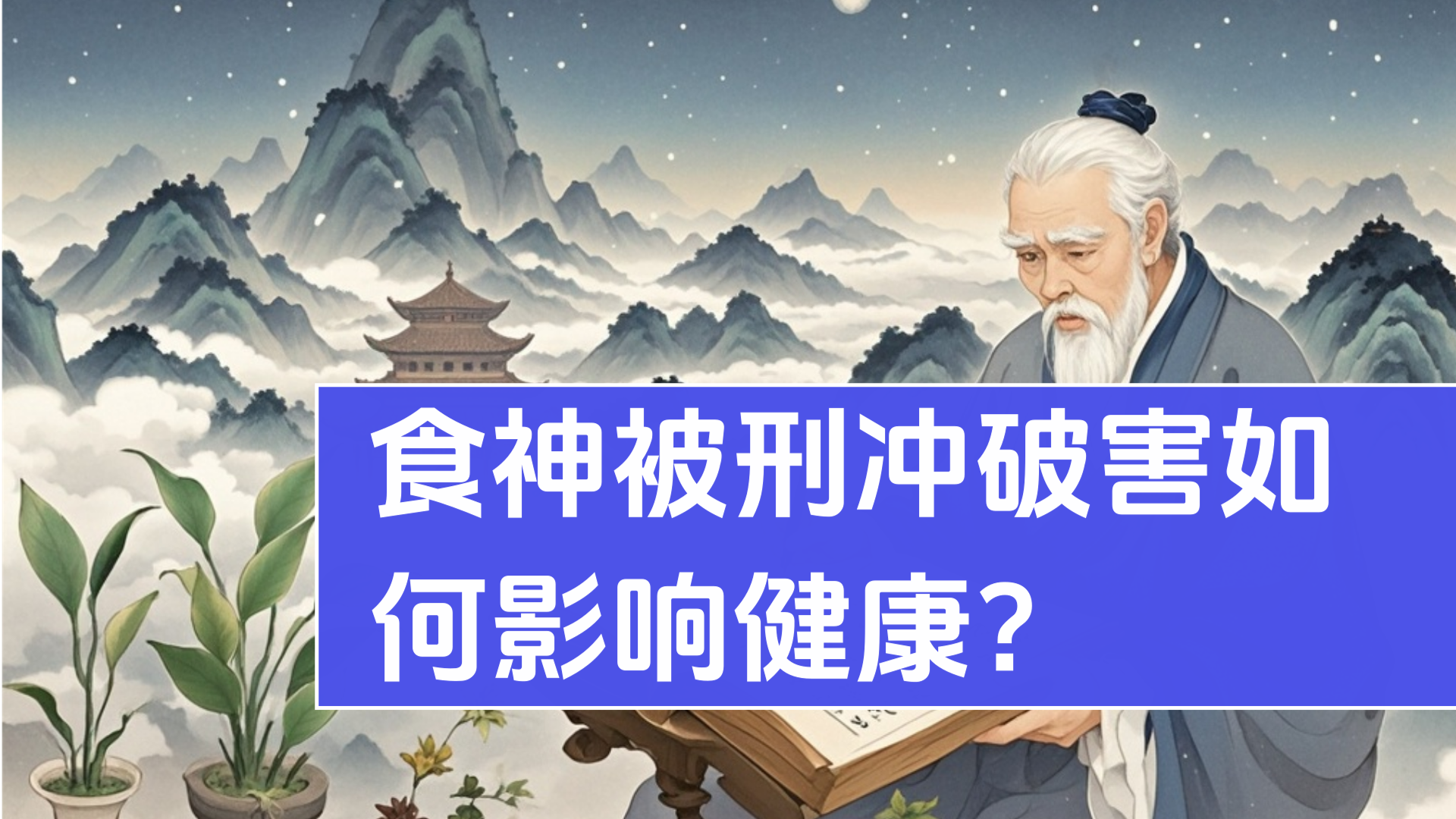 食神被冲克？你的健康早有“命理信号”