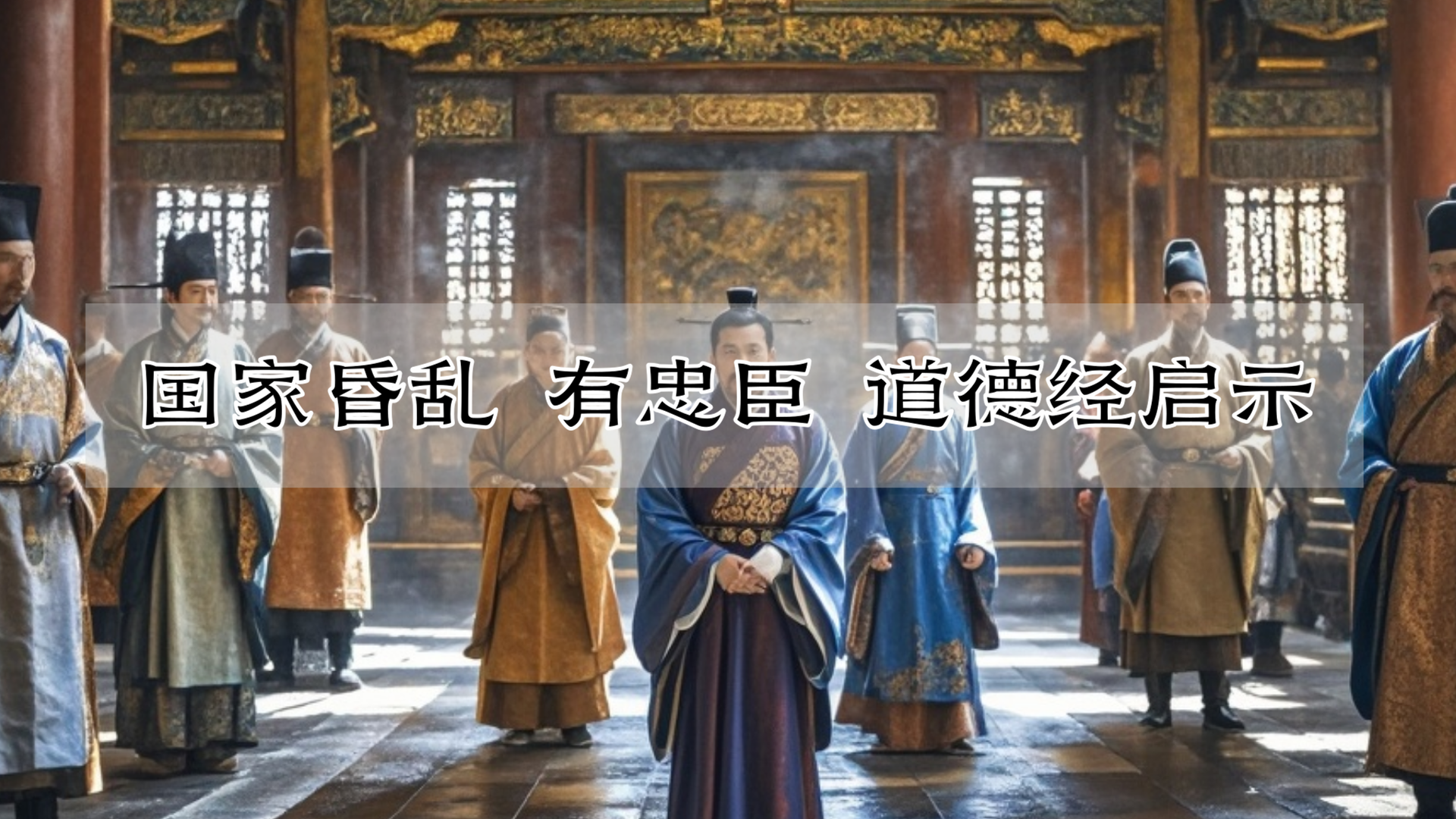 国家昏乱 有忠臣 道德经启示
