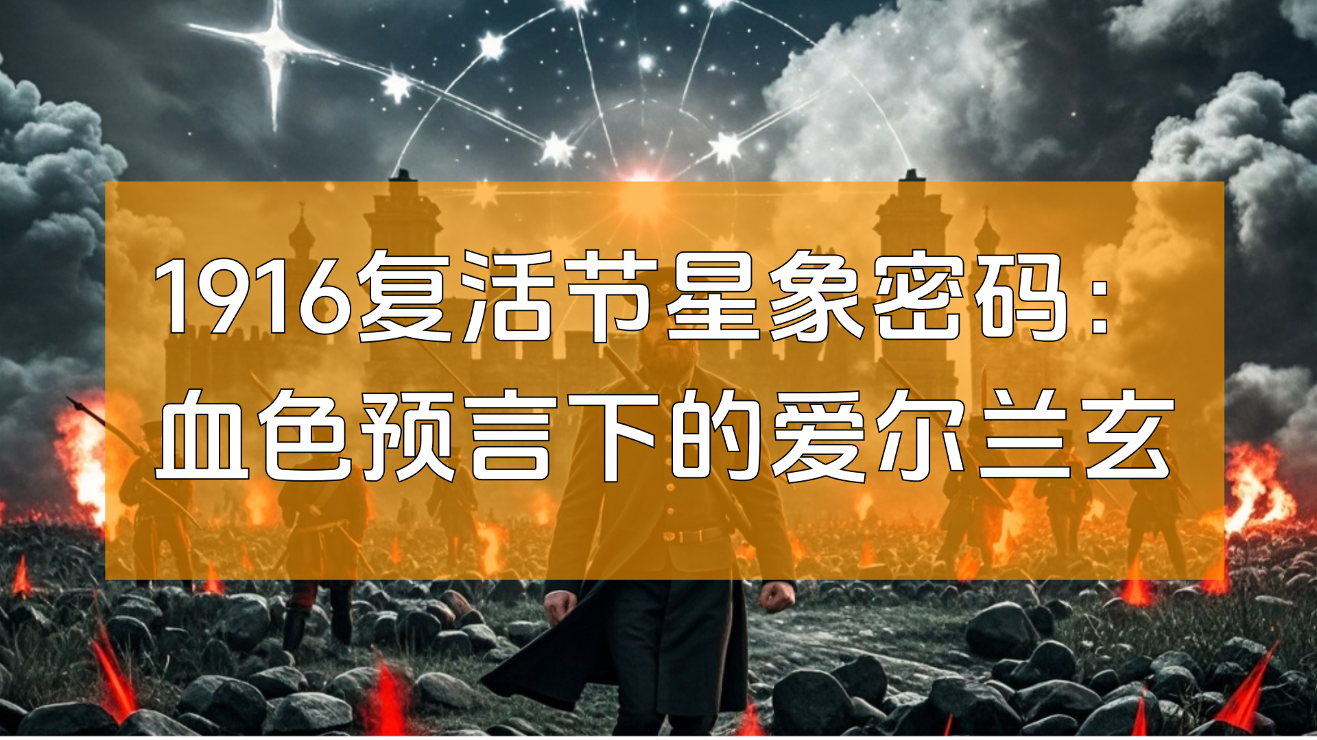 1916复活节星象密码：血色预言下的爱尔兰玄机