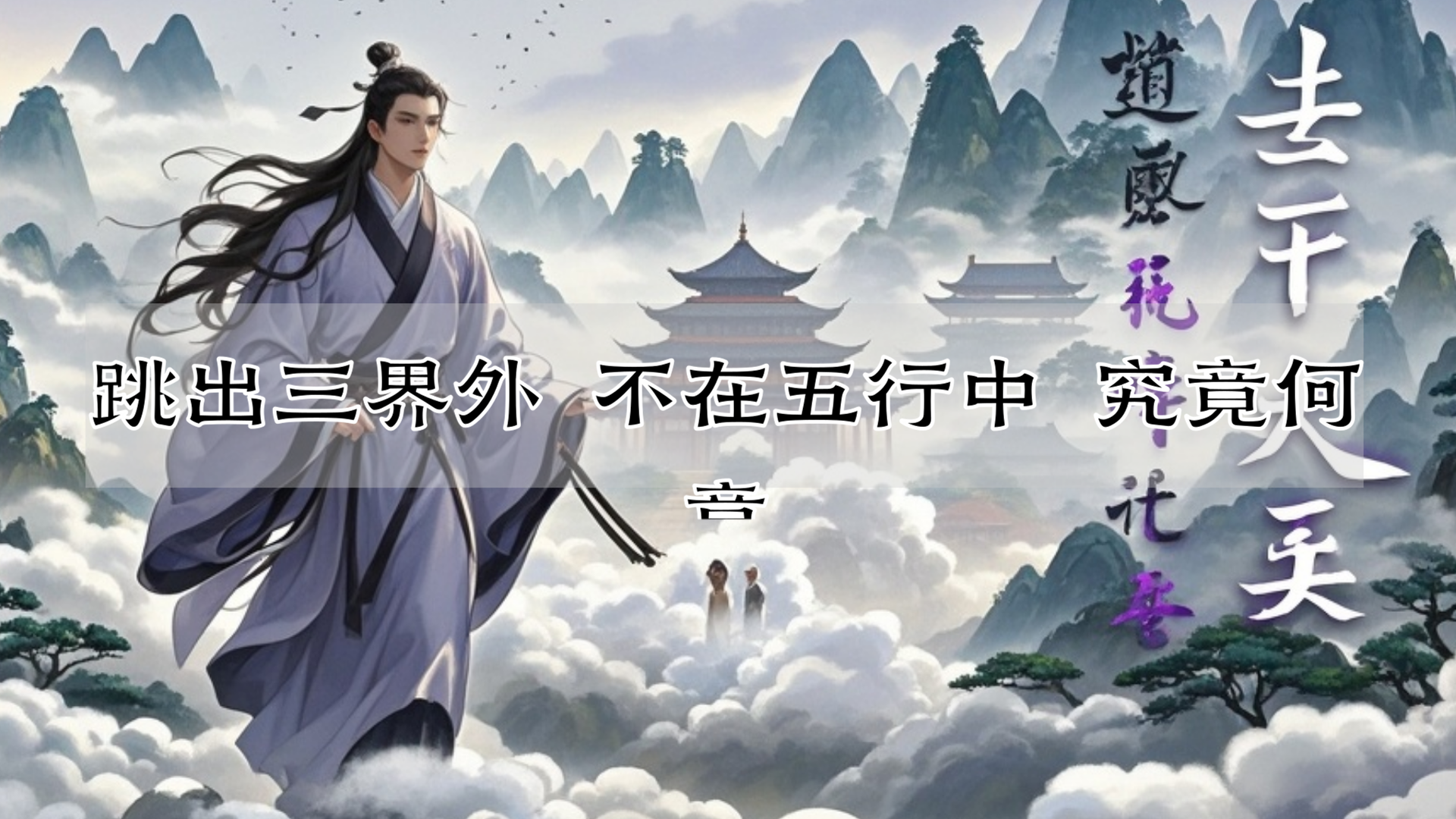 跳出三界外 不在五行中 究竟何意