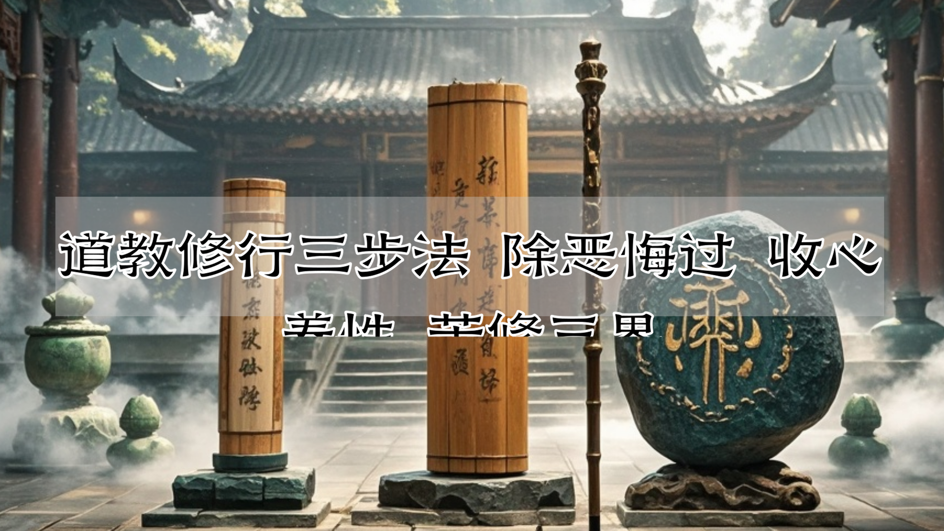 道教修行三步法 除恶悔过 收心养性 苦修三界