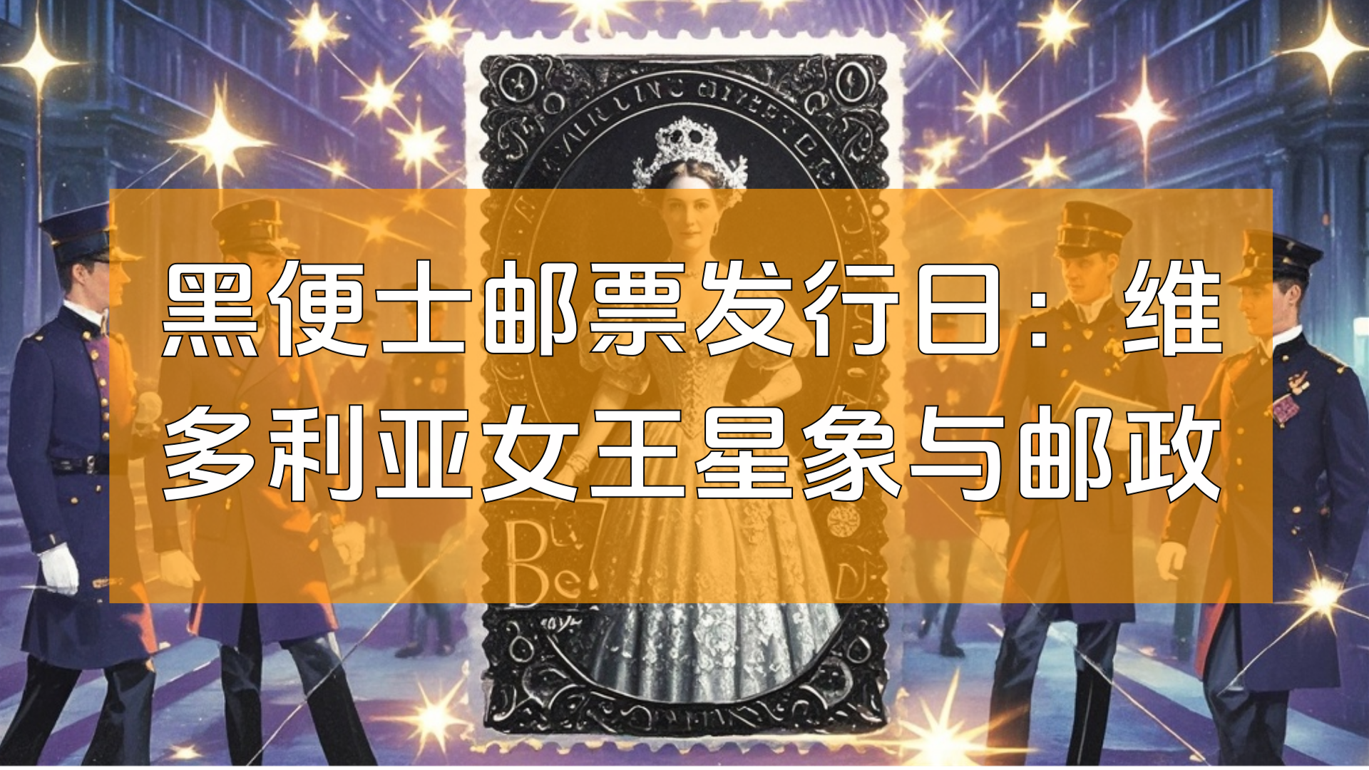 黑便士邮票发行日：维多利亚女王星象与邮政革命的神秘共振