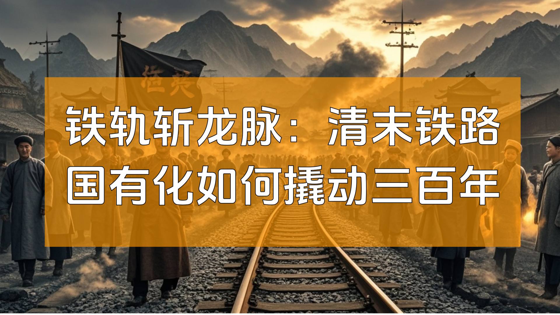 铁轨斩龙脉：清末铁路国有化如何撬动三百年国运