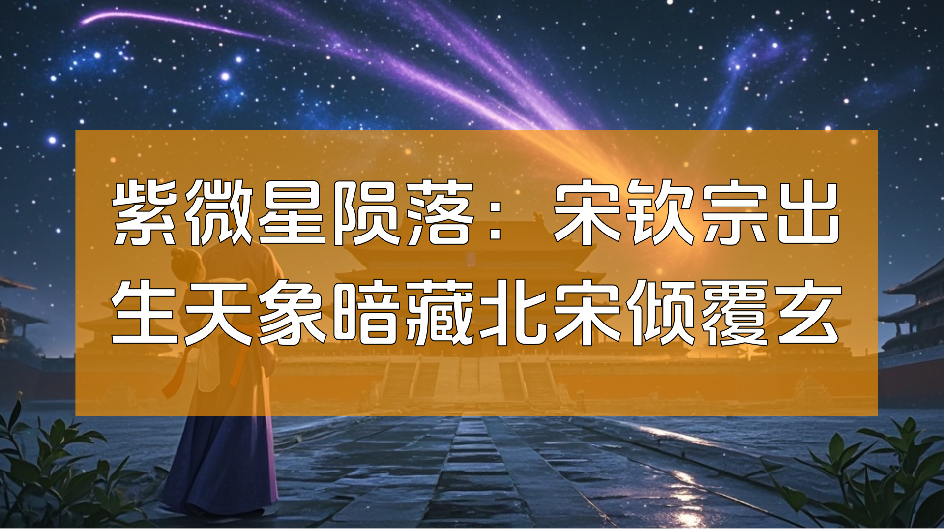 紫微星陨落：宋钦宗出生天象暗藏北宋倾覆玄机