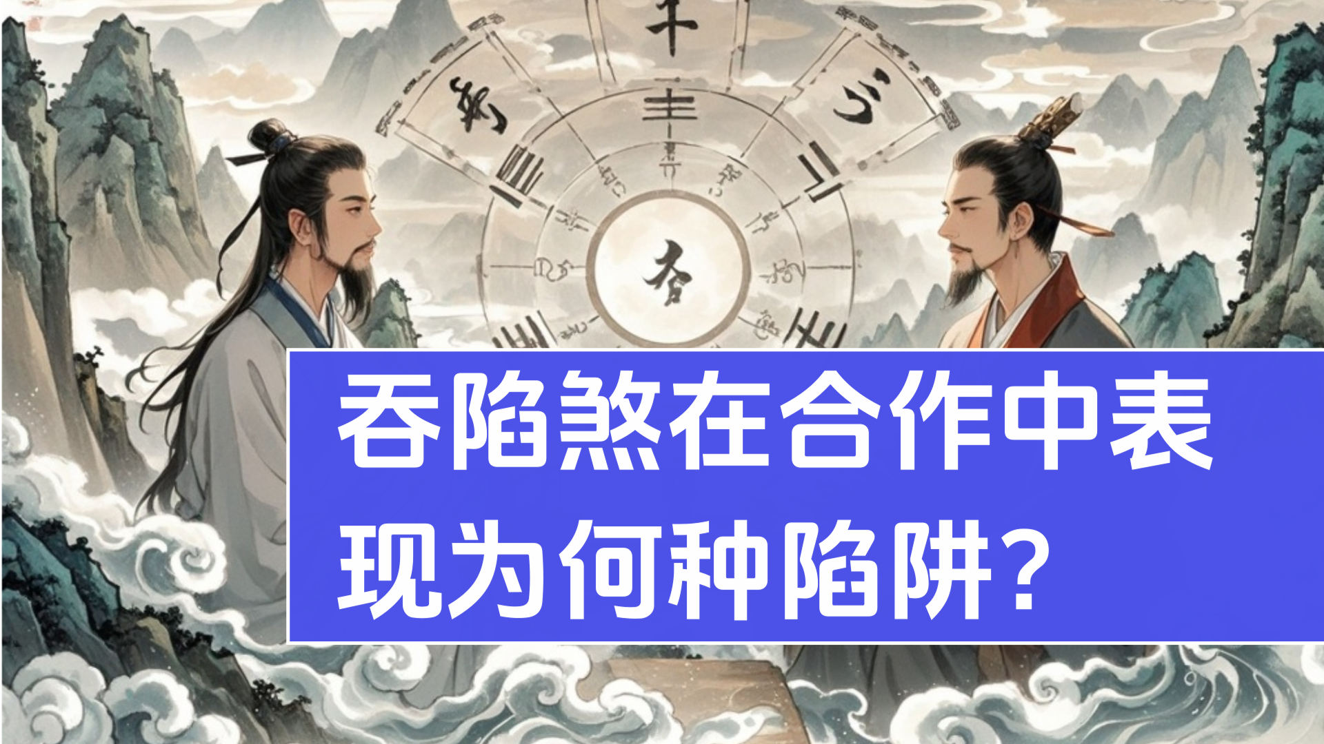 合伙必防！八字里的”吞陷煞”合作陷阱