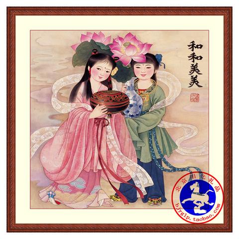 和合二仙手里的荷花与宝盒：藏在神仙手里的”和”文化密码