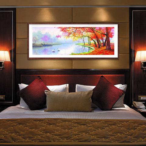 主卧挂”秋景山水”图,竟是夫妻感情升温的秘钥!