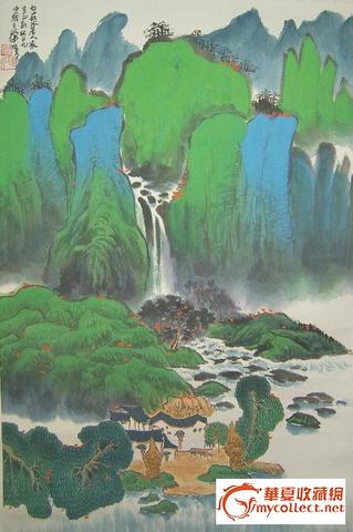 五行属火，挂绿色调风水画竟是旺运上上之选！木火相生藏玄机