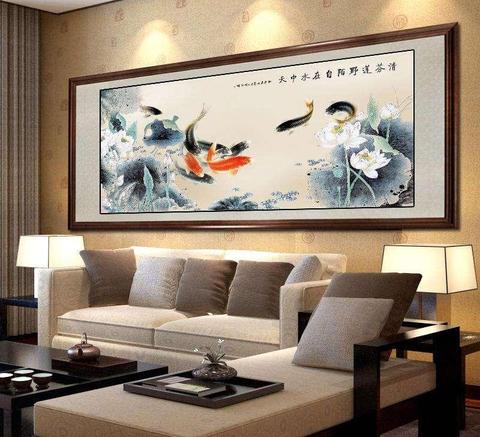 中户型客厅必看！这5种风水画让你家秒变大气豪宅