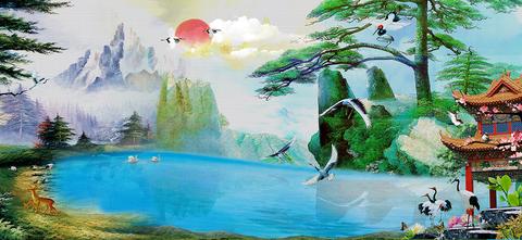 悬挂流水生财图需要注意哪些关键细节？