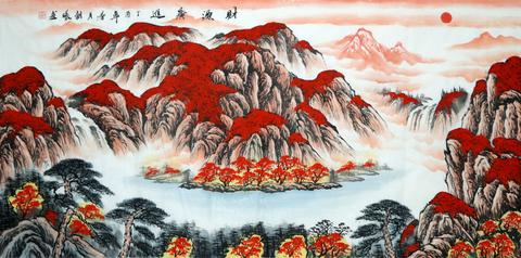 木命夫妻必看!红色调和睦画竟是风水大忌还是绝配?