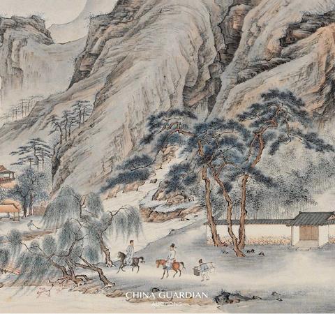 《江南春》图卷的艺术珍品价值探析:明代绘画巅峰的视觉盛宴