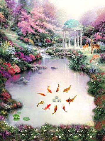 琴瑟和鸣,家和万事兴——夫妻和睦风水画的艺术密码