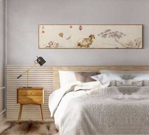 卧室床头挂画风水大揭秘:避开这些禁忌,让你睡眠更安稳财运更旺!