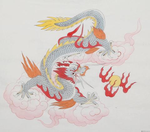 属龙人招财风水大揭秘：“旭日东升”VS“源远流长”，谁才是你的真命天画？