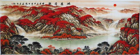 如何从专业角度判断一幅山水画的风水格局好坏?