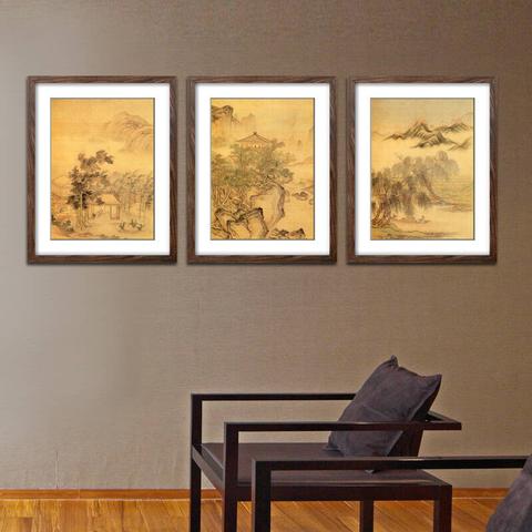 书房使用金色画框是否合适?