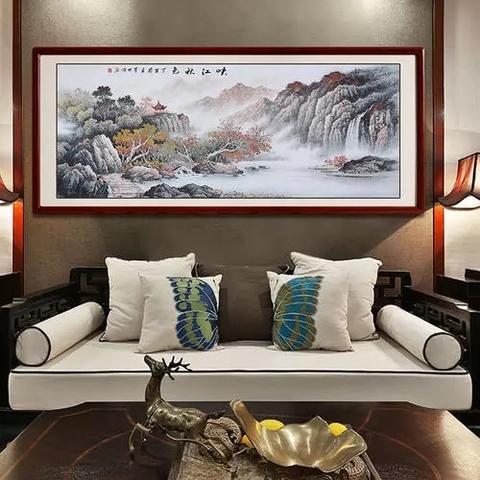 风水画色调与室内陈设的完美融合:打造吉祥如意的家居风水布局