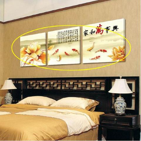 小户型卧室必看！这样挂夫妻和睦画，不压抑还增感情！