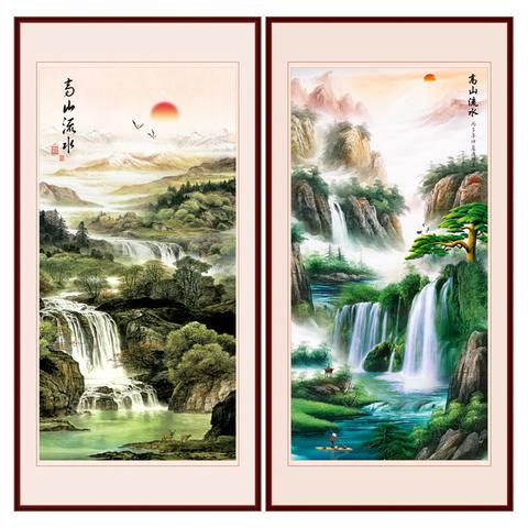 入门见招财画,选横版还是竖版?玄关风水布局大有讲究!