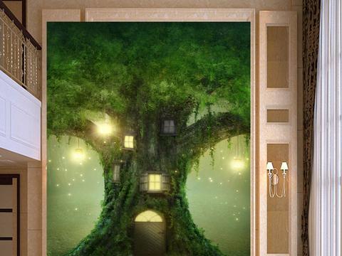 玄关的灯光应如何设计以突出画作？