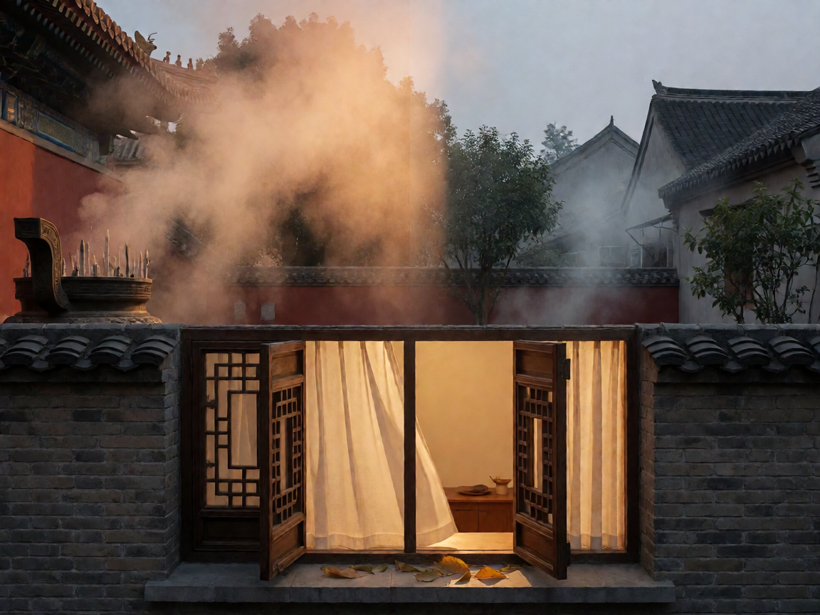 为什么老话讲究“宅不近庙”？公共人流与居住安宁的空间解码