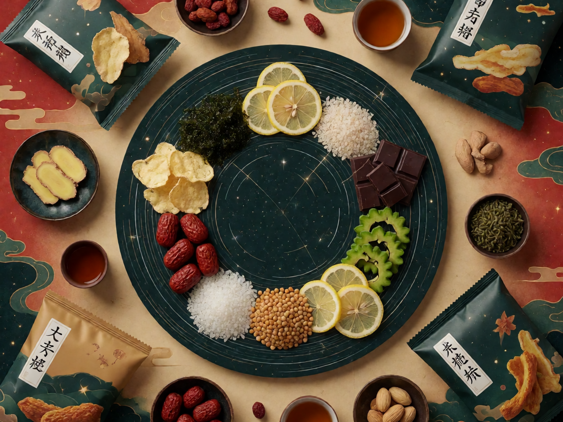 无糖零食的五味标签：紫微福德与土星给嘴馋找替代